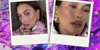 Aprenda a fazer a mquiagem com efeito de 'fada' da Hailey Bieber -  Foto: Reprodu&ccedil;&atilde;o/ Instagram/ @haileybieber / todateen