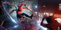 Spider-Man 2 é um dos grandes sucessos de 2023. (Imagem: Reprodução/Insomniac Games)  Foto: Canaltech