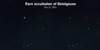 Ocultação de Betelgeuse fotografada de Almodovar del Rio, na Espanha (Imagem: Reprodução/Sebastian Voltmer)  Foto: Canaltech