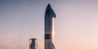 O Starship é considerado o foguete mais poderoso já feito e deve ser usado para lançar satélites no espaço, além de promover viagens interplanetárias.  Foto: Divulgação / Flipar