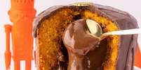 Cenottone da Cenoradas; panetone de bolo de cenoura com chocolate  Foto: Reprodução/Instagram/@cenoradas