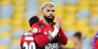 Além da denúncia da Procuradoria da Justiça Desportiva Antidopagem, futuro de Gabigol ainda é incerto no Flamengo.  Foto: Wilton Junior/Estadão / Estadão