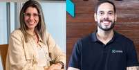 Luciana Carvalho e Paulo Fontes: sucesso em áreas distintas da formação   Foto: Montagem Homework