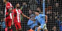  Foto: Oli Scarff/AFP via Getty Images - Legenda: Manchester City vence o Sheffield e segue caça ao líder / Jogada10