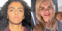 Hend Karim Bustami (à esquerda) foi condenada por matar a própria mãe (à direita)  Foto: Reproddução/8newsnow