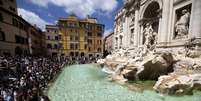 Fontana di Trevi é um dos principais monumentos de Roma  Foto: ANSA / Ansa - Brasil