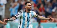 Campeão do Mundo em 2022, Messi liderou o Team of the Year de FIFA 23 e deve ser destaque em EA Sports FC 24  Foto: Reprodução / Instagram/@leomessi