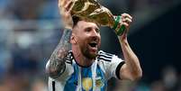 Messi foi campeão do Mundo em 2022.  Foto: Reprodução