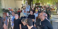 Corpo de Zagallo é enterrado no Rio; ex-jogador é homenageado por exército   Foto: Jerson Pita