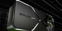 RTX 4080 SUPER é top de linha da nova série de placas de vídeo revelada pela NVIDIA na CES  Foto: NVIDIA / Divulgação