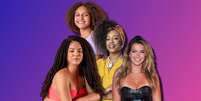 Maria, Jessi, Lumena e Fani: falar abertamente sobre masturbação feminina ainda é um tabu, inclusive no 'BBB'  Foto: Fotomontagem: Blog Sala de TV