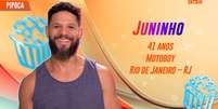 Juninho garantiu uma vaga no BBB 24 no Puxadinho.  Foto: Rede Globo/Divulga&ccedil;&atilde;o / Estad&atilde;o