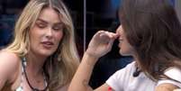 'BBB 24': Yasmin Brunet e Vanessa Lopes conversam e selam a paz.  Foto: Divulgação, TV Globo / Purepeople