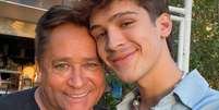 Leonardo e João Guilherme (Reprodução/Instagram)  Foto: Márcia Piovesan