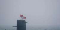 Submarino da Grande Muralha 236 do Exército de Libertação do Povo Chinês (ELP)  Foto: MARK SCHIEFELBEIN