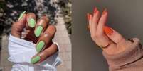 Inspire  Foto: se nas cores de esmalte para o verão -  Reprodução / Instagram / @lolo.nailedit / @amberjhnails / Alto Astral