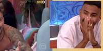 'BBB 24': Pizane se choca com comentário de Nizam no Bate-Papo BBB.  Foto: Reprodução, TV Globo / Purepeople