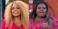 Cariúcha e Jojo: importante presença da mulher negra na TV não pode ser ofuscada por rivalidade midiática  Foto: Reprodução