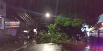 Hospitais do Rio Grande do Sul tiveram alagamentos, falta de energia elétrica e destelhamento devido à chuva  Foto: Divulgação/Prefeitura de Porto Alegre