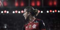 Filipe Luís pelo Flamengo   Foto: Marcelo Cortes/Flamengo / Esporte News Mundo