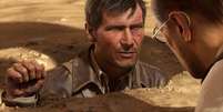 Harrison Ford digital em Indiana Jones and The Great Circle (Imagem: Reprodução/MachineGames)  Foto: Canaltech