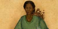 Imagem mostra o retrato de uma mulher negra capturado entre os séculos 19 e 20.  Foto: Alma Preta