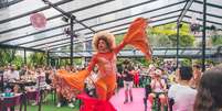 Performance de Ravena Creole no Drag Brunch Brasil  Foto: Reproduçõ/Instagram/@dragbrunchbrasil