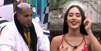 Rodriguinho diz que Isabelle est&aacute; dando 'golpe de xerec*'.  Foto: Reprodu&ccedil;&atilde;o, Globoplay / Purepeople