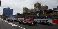 Largada de Baku em 2023: a F1 cada vez mais caminha para os circuitos urbanos  Foto: Pirelli Motorsport