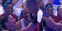 'BBB 24': Fernanda se emociona e &eacute; abra&ccedil;ada por Rog&eacute;rio Flausino.  Foto: Reprodu&ccedil;&atilde;o, TV Globo / Purepeople