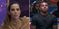 Davi e Wanessa no 'BBB 24'  Foto: Reprodu&ccedil;&atilde;o/Globoplay / Mais Novela
