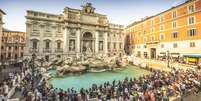 Fontana di Trevi é um dos pontos turísticos mais concorridos de Roma  Foto: iStock