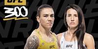 UFC 300 - J&eacute;ssica Bate Estaca x Marina Rodriguez   Foto: Divulga&ccedil;&atilde;o/UFC / Esporte News Mundo