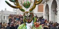Celebração do Carnaval de Veneza em 2023  Foto: ANSA / Ansa - Brasil