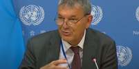 Philippe Lazzarini, comissário  Foto: geral da UNRWA -  Reprodução/Youtube / Perfil Brasil