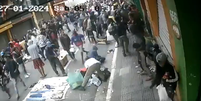 Vídeo mostra momento em que loja é saqueada na região da Cracolândia: 'Assustador'  Foto: Reprodução/Redes Sociais 