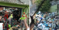 Quase 14 toneladas de lixo são retirados de casa em São Paulo  Foto: Reprodução/Rádio Bandeirantes