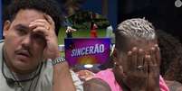 'BBB 24': Brothers se chocam e se frustram com dinâmica.  Foto: Reprodução, TV Globo / Purepeople