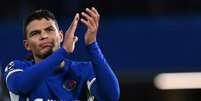  Foto: Lucas Figueiredo/CBF - Legenda: Thiago Silva tem contrato at&eacute; o fim de junho deste ano com o Chelsea / Jogada10