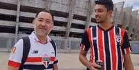  Foto: Reprodu&ccedil;&atilde;o - Legenda: Torcedores do S&atilde;o Paulo come&ccedil;am a chegar para a final da Supercopa / Jogada10