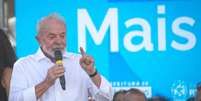 Presidente Lula (PT) em Belford Roxo, na Baixada Fluminense  Foto: RENAN AREIAS/AGÊNCIA O DIA/ESTADÃO CONTEÚDO