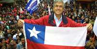 Piñera foi candidato à presidência pela primeira vez em 2005, mas na ocasião perdeu a disputa para Michelle Bachelet Foto: Getty Images / BBC News Brasil