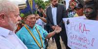 Há um ano, Lula visitou a região e classificou a situação do povo Yanomami como 'desumana'  Foto: Ricardo Stuckert/Presidência da República / BBC News Brasil