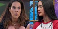 Wanessa dá ultimato para Isabelle sobre aliança com Davi.  Foto: Reprodução, Globoplay / Purepeople