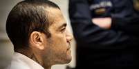 Daniel Alves depõe no julgamento do processo por estupro em Barcelona  Foto: Jordi Borras/Getty Images