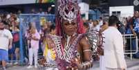 Érika Januza tem ritual antes de desfilar no Carnaval.  Foto: AGNews / Purepeople