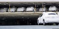 Cargueiro transporta automóveis da VW construídos na China  Foto: DW / Deutsche Welle