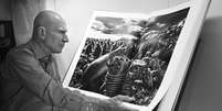 O fotógrafo brasileiro Sebastião Salgado em 2013  Foto: ACERVO ESTADÃO / Estadão