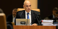 Ministro do Supremo Tribunal Federal (STF) Alexandre de Moraes é o relator dos julgamento dos réus dos atos antidemocráticos de 8 de janeiro  Foto: Rosinei Coutinho/STF