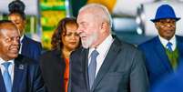 Na Etiópia, Lula discursou na sessão de abertura da cúpula da União Africana, teve eventos oficiais com o primeiro-ministro Abiy Ahmed e uma série de reuniões bilaterais. Foto: Divulgação